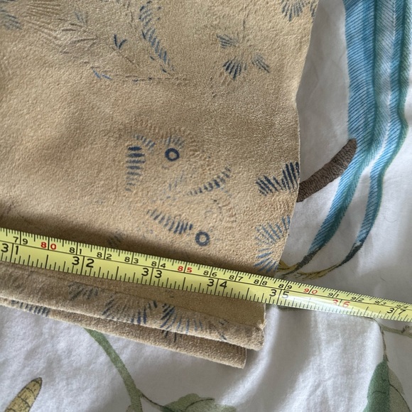 1980s Suede pants sz 10 - Picture 3 of 9